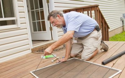 Doing Window Screen Repair in Temecula, CA